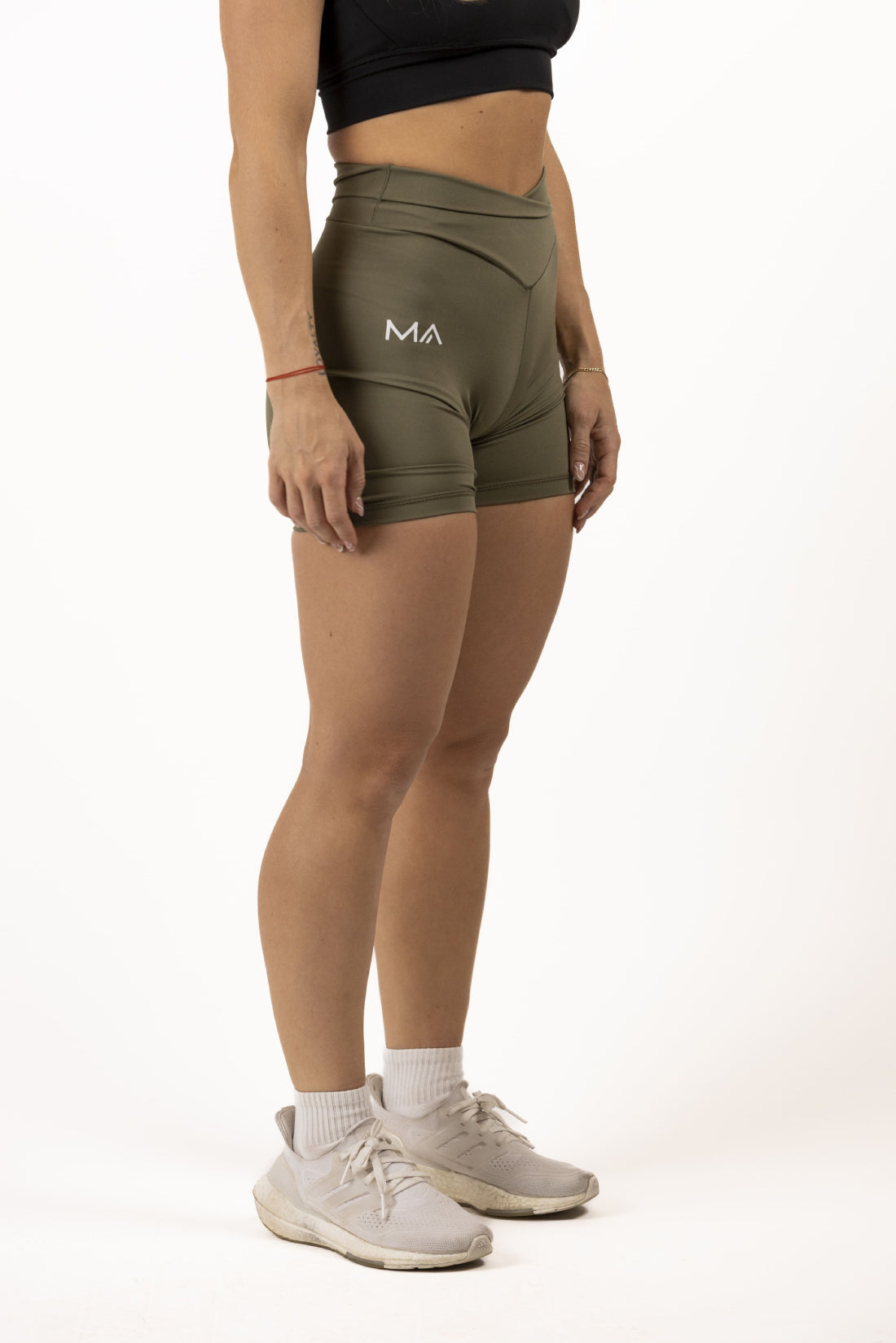 Women Shorts - Green