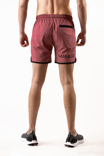 Mens Shorts - Maroon